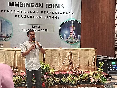 kegiatan Bimtek Pengembangan Perpustakaan Perguruan Tinggi